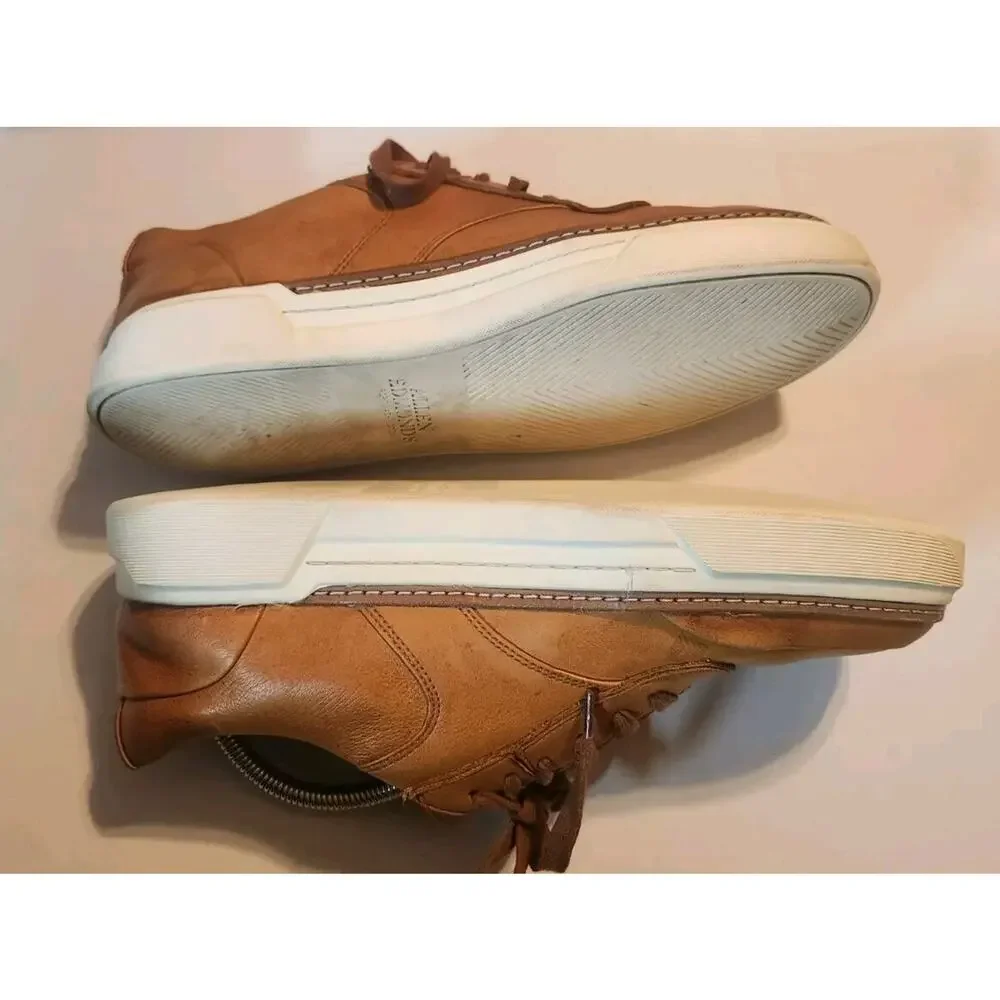 ALLEN EDMONDS BURKE Casual Men's Lace-Up Sneakers Size 10 D.